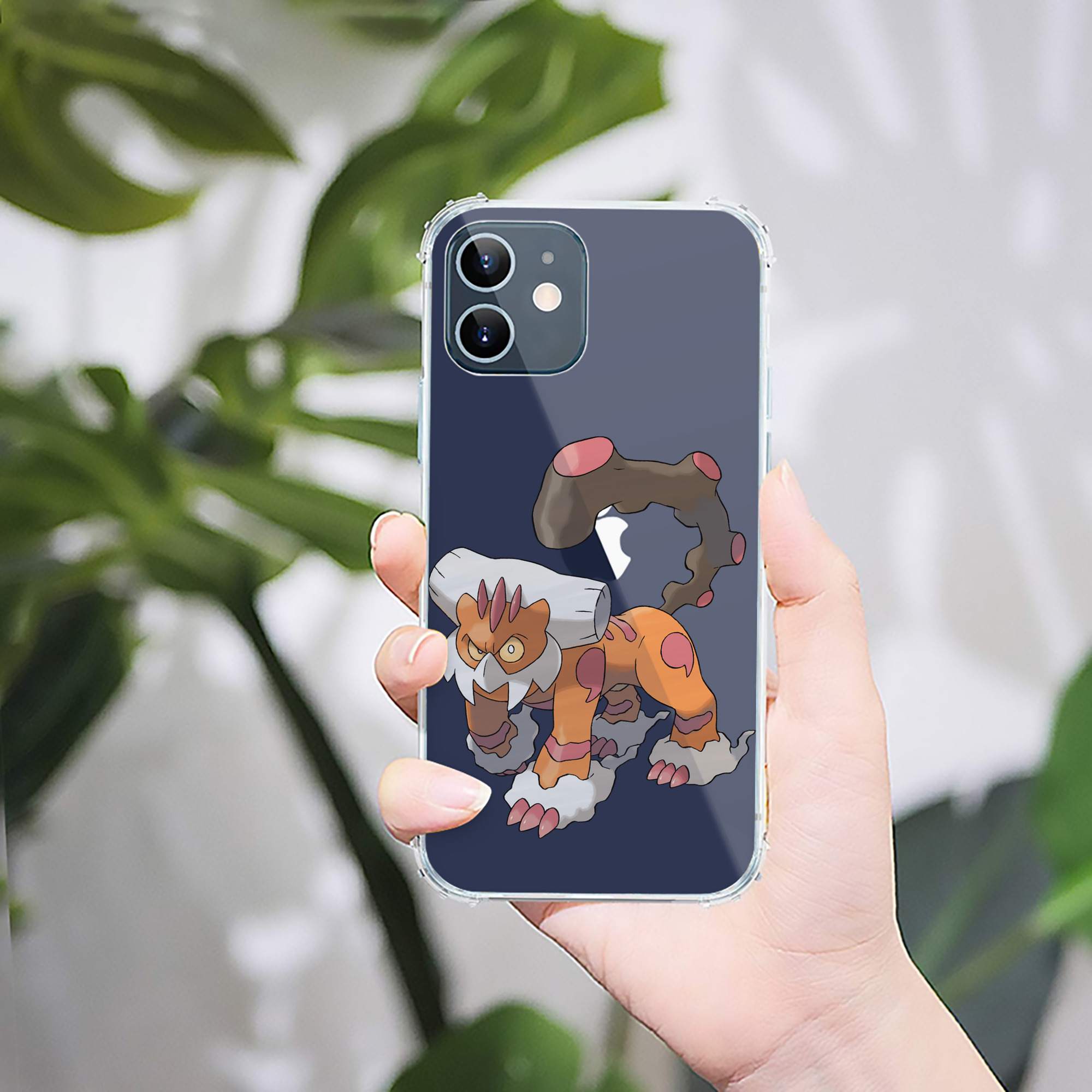 （画像用） ポケットモンスター Pokémon 【iPhone 12シリーズ対応】透明スマホケース（クリアソフトケース）